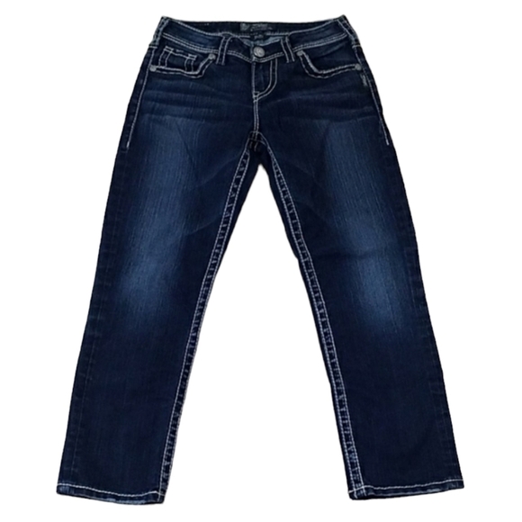 SILVER SUKI~Women's Size 26×25~Capri. - Picture 1 of 12